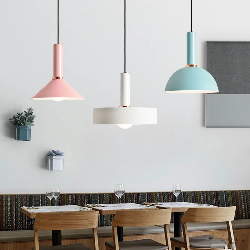 Простой Nordic ресторан подвесной светильник кафе лампы датского дизайнера