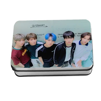 

Kpop TXT <9 And Three Quarters> Polaroid Photo Lomo Card K-POP TOMORROW X TOGETHER Fans Gifts Metal Box 40Pcs/Box Drop Shipping