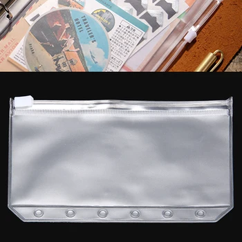 A7 PVC Notebook Zipper Bag Loose-Leaf Folder Business Card Bag 6 Hole Children Learning Folder Office Supplies
A7 PVC Notebook Zipper Bag Loose-Leaf Folder Business Card Bag 6 Hole Children Learning Folder Office Supplies