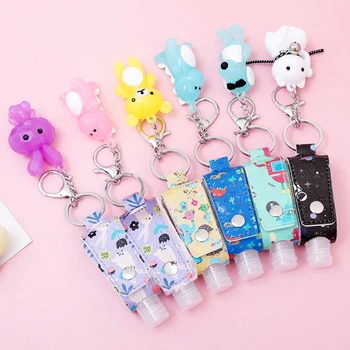 30ml Kids Portable Empty Travel Bottle Cartoon Leather Cover Keychain Holders 667D
30ml Kids Portable Empty Travel Bottle Cartoon Leather Cover Keychain Holders 667D