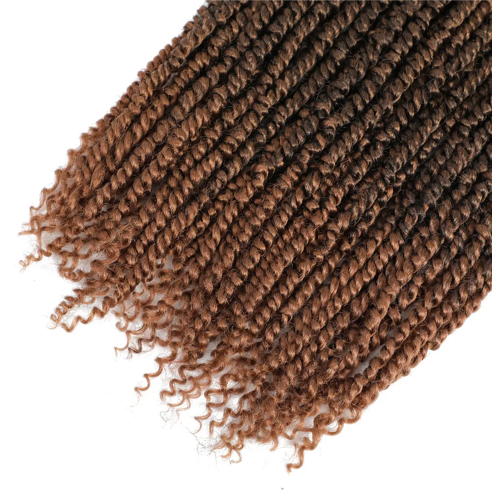 X TRESS Предварительно скрученные страсть наращивание волос синтетика вязание