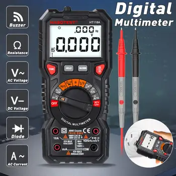 HT118A/C/D High Precision Professional Digital Multimeter Voltage Indicator Digital Multimeter Light Tester With LCD Backlight
HT118A/C/D High Precision Professional Digital Multimeter Voltage Indicator Digital Multimeter Light Tester With LCD Backlight