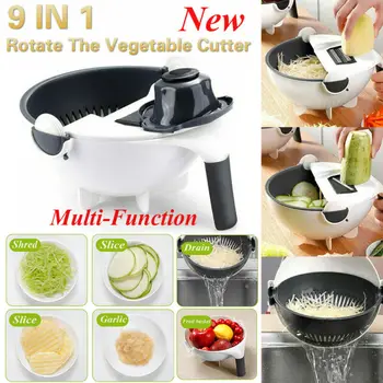 Multifunctional Magic Multifunctional Rotate Vegetable Cutter Slicer Chopper Portable Grater Kitchen Fruit Tool
Multifunctional Magic Multifunctional Rotate Vegetable Cutter Slicer Chopper Portable Grater Kitchen Fruit Tool