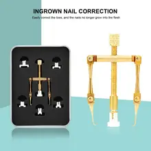 1 Set Effective Golden Color Detachable Design Ingrown Toenail Fixer Tool for Foot Care Toenail Corrector Toe Adjuster
1 Set Effective Golden Color Detachable Design Ingrown Toenail Fixer Tool for Foot Care Toenail Corrector Toe Adjuster