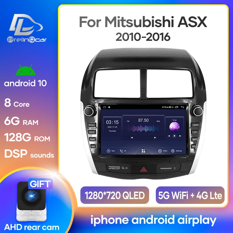 Android 10.0 System Car IPS Touch Screen Stereo For Mitsubishi ASX CITROEN C4 AIRCROSS player | Автомобили и мотоциклы