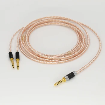 8cores Headphones Cable 3.5 stereo Audio Plug Audio Upgrade Cable For Meze 99 Classics/Focal Elear
8cores Headphones Cable 3.5 stereo Audio Plug Audio Upgrade Cable For Meze 99 Classics/Focal Elear