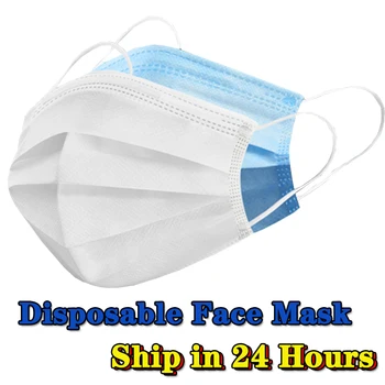 Blue/White Individually Packaged Disposable Maks Non wove 3 Layer Ply Filter Mask mouth Face mask Breathable Earloops Masks
Blue/White Individually Packaged Disposable Maks Non wove 3 Layer Ply Filter Mask mouth Face mask Breathable Earloops Masks