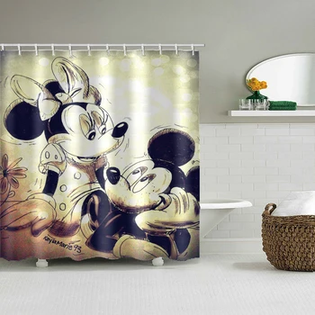Minnie Mouse Girl Bathroom Shower Waterproof Polyester Shower Curtain Cartoon Printing Curtains Kids Bathroom Woman Curtain
Minnie Mouse Girl Bathroom Shower Waterproof Polyester Shower Curtain Cartoon Printing Curtains Kids Bathroom Woman Curtain