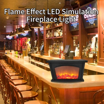 Portable Gift Party Fashion Flame Effect LED Simulation Fireplace Light Retro Cosy Living Room Courtyard Home Decor Table Lamp
Portable Gift Party Fashion Flame Effect LED Simulation Fireplace Light Retro Cosy Living Room Courtyard Home Decor Table Lamp