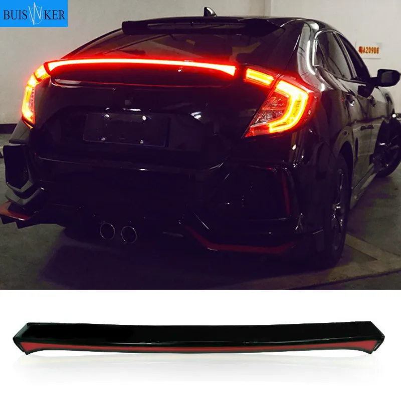 

LED Rear Bumper Fog Lamp Brake Light Dynamic Turn Signal Reflector For Honda Civic Type R 2021 Multi-function