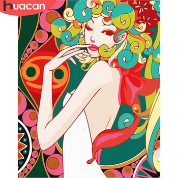 HUACAN DIY Pictures By Number Girl Kits Drawing On Canvas Painting By Numbers Portrait Hand Painted Picture Art Gift Home Decor 
HUACAN DIY Pictures By Number Girl Kits Drawing On Canvas Painting By Numbers Portrait Hand Painted Picture Art Gift Home Decor