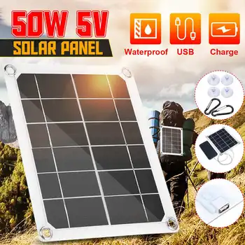 50W Solar Panel 5V dual USB Portable Solar Panel Cells+10/20/30/50A Controller Charger for Car Yacht RV Outdoor Emergency Light
50W Solar Panel 5V dual USB Portable Solar Panel Cells+10/20/30/50A Controller Charger for Car Yacht RV Outdoor Emergency Light