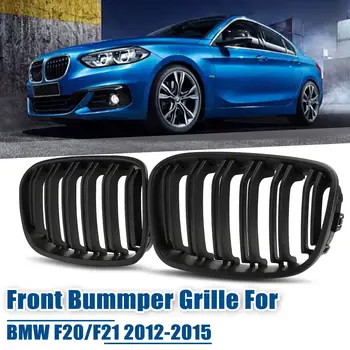 Pair ABS Replacement Matt Gloss Black M Front Kidney Grille Grill Double Line Slat for BMW F20 F21 1 Series 2012 2013 2014 2015
Pair ABS Replacement Matt Gloss Black M Front Kidney Grille Grill Double Line Slat for BMW F20 F21 1 Series 2012 2013 2014 2015