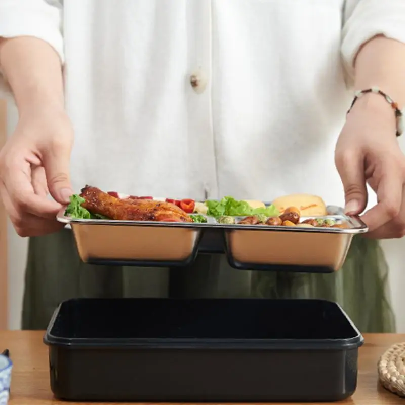 Leak-proof Food Bento Case Stainless Steel Student Office Insulated Lunch Box Microwave Food Storage Container
Leak-proof Food Bento Case Stainless Steel Student Office Insulated Lunch Box Microwave Food Storage Container