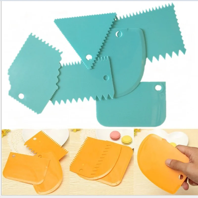 6Pcs/Lot Bread Baking Tools Cream Scraper Irregular Teeth Edge DIY Cake Decorating Plain Smooth Pastry Cutters Baking Spatulas
6Pcs/Lot Bread Baking Tools Cream Scraper Irregular Teeth Edge DIY Cake Decorating Plain Smooth Pastry Cutters Baking Spatulas