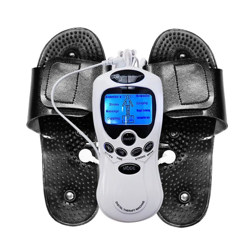 Chaussons de massage électriques pour thérapie antidouleur