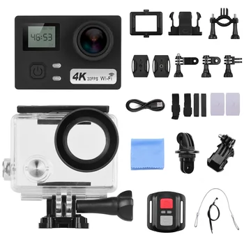 WiFi mini Action Camera 4K 30m Waterproof 30FPS 170° Ultra-wide Angle Lens 64GB Memory with Remote Shutter with Built-in Battery
WiFi mini Action Camera 4K 30m Waterproof 30FPS 170° Ultra-wide Angle Lens 64GB Memory with Remote Shutter with Built-in Battery