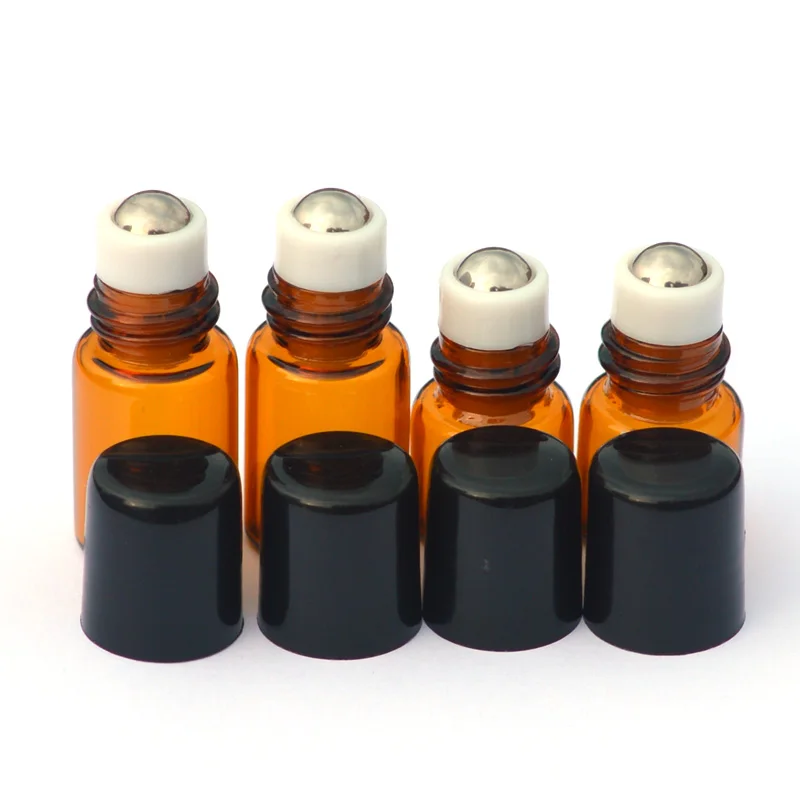 500pcs 1ml 2ml 3ml 5ml Empty Amber Roller Glass Bottle Mini Perfume Essential Oil Sample Roll on Vial Refillable
500pcs 1ml 2ml 3ml 5ml Empty Amber Roller Glass Bottle Mini Perfume Essential Oil Sample Roll on Vial Refillable
