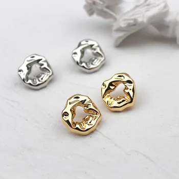 SRCOI Twisted Hollow Irregular Round Metal Oval Geometric Stud Earring 2020 New Trendy Exaggerate Alloy Stud Earring For Women
SRCOI Twisted Hollow Irregular Round Metal Oval Geometric Stud Earring 2020 New Trendy Exaggerate Alloy Stud Earring For Women