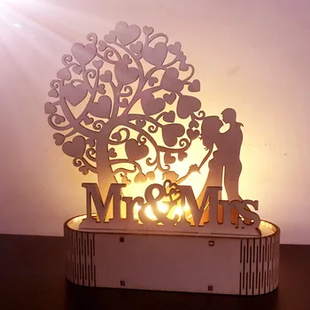 Romantic LED Night Light Wood DIY Heart Tree Mr Mrs Bride Groom Wedding Anniversary Party Decoration Atmosphere Nightlight Lamps
Romantic LED Night Light Wood DIY Heart Tree Mr Mrs Bride Groom Wedding Anniversary Party Decoration Atmosphere Nightlight Lamps