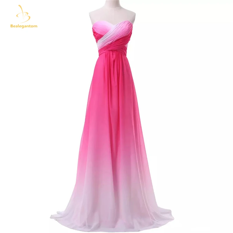 Bealegantom Gradient Pink Chiffon Evening Dresses 2021 With Sequin Beaded Long Ombre Formal Prom Party Gown For Women QA1588
Bealegantom Gradient Pink Chiffon Evening Dresses 2021 With Sequin Beaded Long Ombre Formal Prom Party Gown For Women QA1588