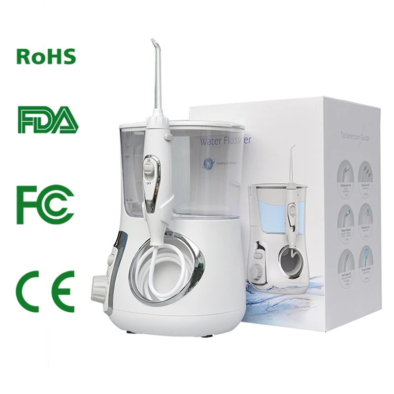800ml Family Oral Irrigator 5pcs Tips Dental Water Flosser Teeth Cleaner 10 Mode Waterproof Oral Hygiene Toothbrush Nozzle LV880
800ml Family Oral Irrigator 5pcs Tips Dental Water Flosser Teeth Cleaner 10 Mode Waterproof Oral Hygiene Toothbrush Nozzle LV880