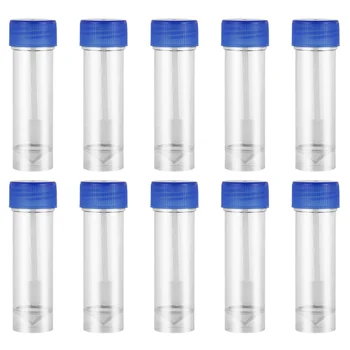Hemobllo 10PCS Practical Plastic Specimen Cup Stool Container 25-30ml without Label Laboratory Medical Use
Hemobllo 10PCS Practical Plastic Specimen Cup Stool Container 25-30ml without Label Laboratory Medical Use