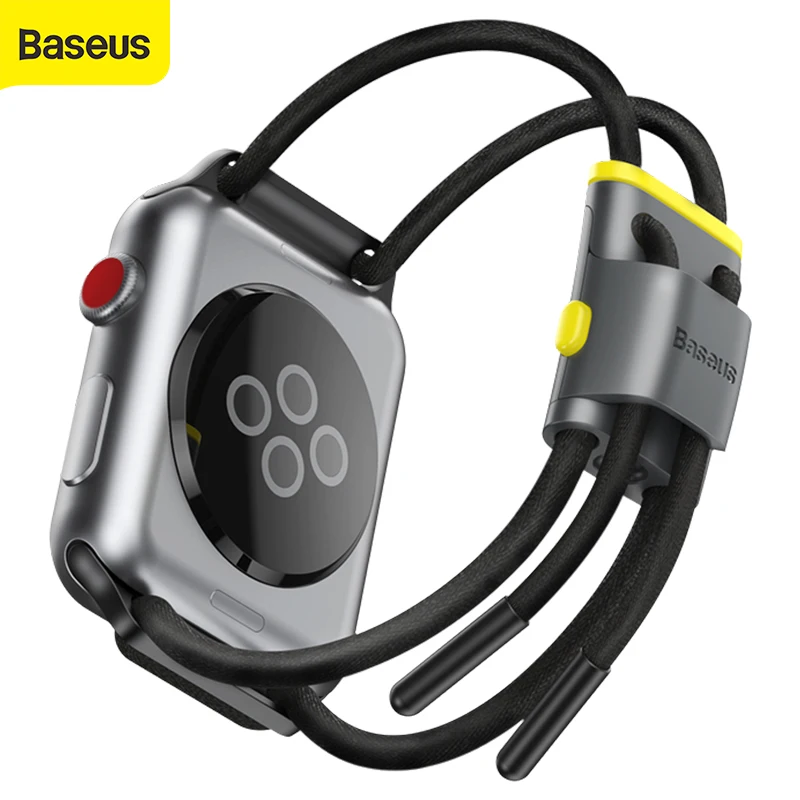 Baseus Lockable Rope Strap For Apple Watch Series 3/4/5/6/SE with Strap Storage Slot Cutout Strape Hollow-out Double Ropes
Baseus Lockable Rope Strap For Apple Watch Series 3/4/5/6/SE with Strap Storage Slot Cutout Strape Hollow-out Double Ropes