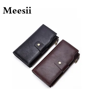 Meesii Quality Cowhide Men Clutch Wallets Genuine Leather Long Business Large Capacity Purses Card Holder Coin Bag Free Shippin
Meesii Quality Cowhide Men Clutch Wallets Genuine Leather Long Business Large Capacity Purses Card Holder Coin Bag Free Shippin