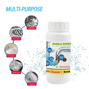 Powerful Kitchen Pipe Dredging Cleaner Agent Draining Cleaning Toilet Pipes Detergent Bathroom Sink Drain Cleaner
Powerful Kitchen Pipe Dredging Cleaner Agent Draining Cleaning Toilet Pipes Detergent Bathroom Sink Drain Cleaner