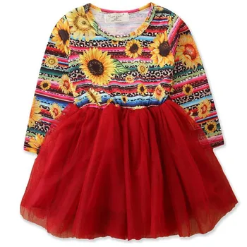 DFXD New Spring Toddler Dress Cotton Long Sleeve Sunflower Print Mesh Ball Gown Princess Dress For 2-7T Baby Costume Girls Dress 
DFXD New Spring Toddler Dress Cotton Long Sleeve Sunflower Print Mesh Ball Gown Princess Dress For 2-7T Baby Costume Girls Dress