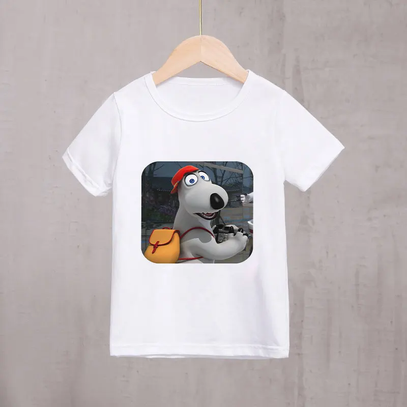 Милый Мишка-неудачник футболки с героями мультфильмов в стиле унисекс для