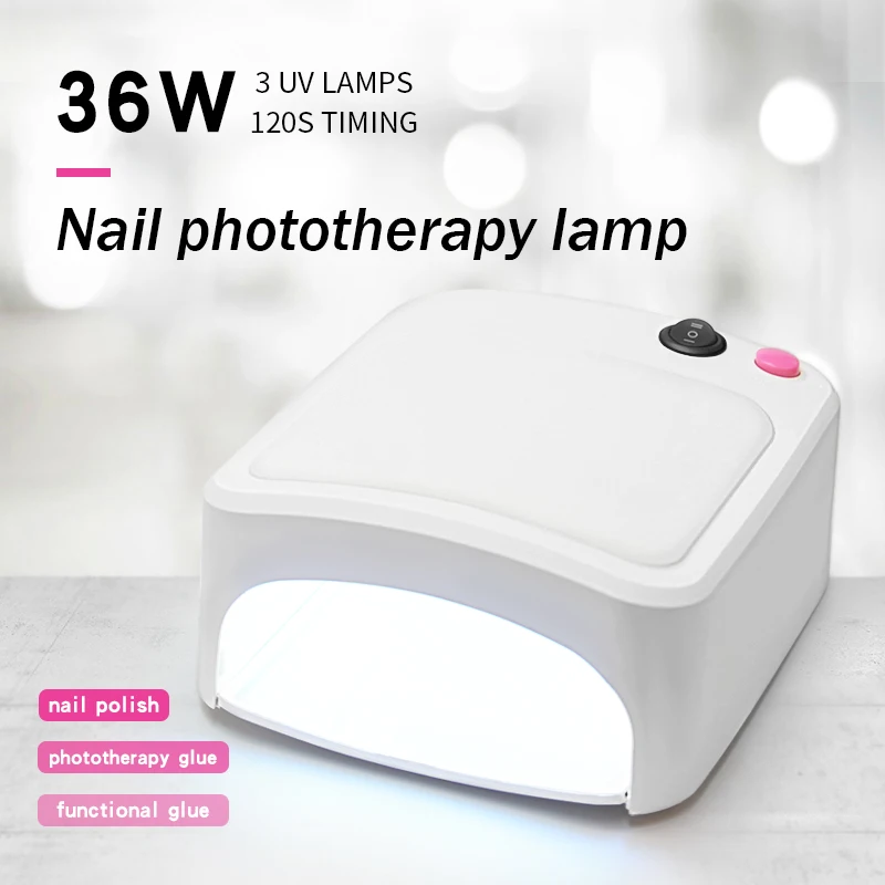 36w Uv lamp Pink nail dryer Nail Dryer Machine For Curing UV Gel Nail Polish 3 Tubes Light For DIY Nail Art
36w Uv lamp Pink nail dryer Nail Dryer Machine For Curing UV Gel Nail Polish 3 Tubes Light For DIY Nail Art