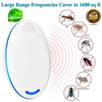 Ultrasonic Mosquito Repellent Electronic Rodent Device Electronic Mosquito Repellent Killer Insect Killer Bug Trap UV Light Lamp
Ultrasonic Mosquito Repellent Electronic Rodent Device Electronic Mosquito Repellent Killer Insect Killer Bug Trap UV Light Lamp