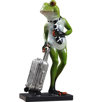 FUNNY TRAVELLING FROG FIGURE RESIN INDOORSMAN FROG STATUE HOUSE DECORATION CRAFT ANIMAL COLLECTION ORNAMENT PRESENT ACCESSORIES
FUNNY TRAVELLING FROG FIGURE RESIN INDOORSMAN FROG STATUE HOUSE DECORATION CRAFT ANIMAL COLLECTION ORNAMENT PRESENT ACCESSORIES