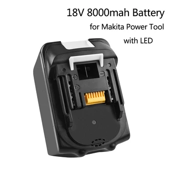 Newest 18v 8000mah Battery for Makita 18V BL1850 BL1830 BL1860 LXT400 Power Tools Cordless Drills Rechargeable Lithium Battery
Newest 18v 8000mah Battery for Makita 18V BL1850 BL1830 BL1860 LXT400 Power Tools Cordless Drills Rechargeable Lithium Battery