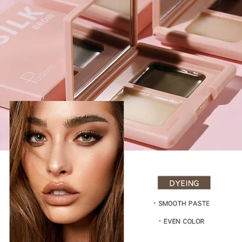 2 Color Styling Sweat Proof Cosmetics Shadow Super Waterproof Professional Dyeing Makeup Home Travel Eyebrow Cream Tint Enhancer 
2 Color Styling Sweat Proof Cosmetics Shadow Super Waterproof Professional Dyeing Makeup Home Travel Eyebrow Cream Tint Enhancer