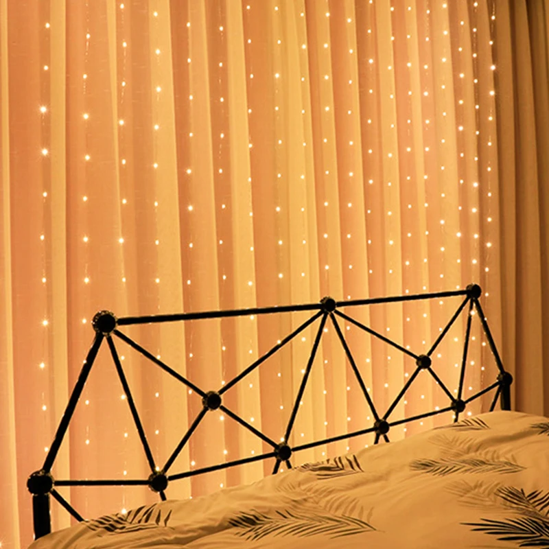 3X3M USB String Lights LED Curtain Fairy On The Window Fairy Festoon Remote Control New Year Christmas New Year 2021
3X3M USB String Lights LED Curtain Fairy On The Window Fairy Festoon Remote Control New Year Christmas New Year 2021