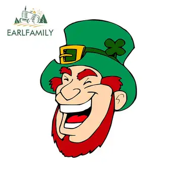 EARLFAMILY 13cm X 9.1cm for Leprechaun Personality Car Stickers Windshield Windows Motorcycle Waterproof Graphics Decals
EARLFAMILY 13cm X 9.1cm for Leprechaun Personality Car Stickers Windshield Windows Motorcycle Waterproof Graphics Decals