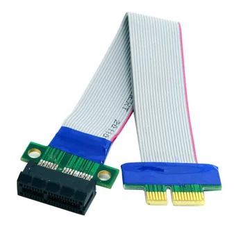 PCI-Express PCI-E 1x Slot Riser Card Adapter Extender Extension Relocate Cable Ribbon with Flexible Cable for PC computer
PCI-Express PCI-E 1x Slot Riser Card Adapter Extender Extension Relocate Cable Ribbon with Flexible Cable for PC computer