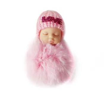 OCDAY Sleeping Baby Doll Plush Keychain Creative Cute Small Soft Fur Doll Pendant Car Bag Charm Fluffy Ball Keyring Toy for Kids
OCDAY Sleeping Baby Doll Plush Keychain Creative Cute Small Soft Fur Doll Pendant Car Bag Charm Fluffy Ball Keyring Toy for Kids