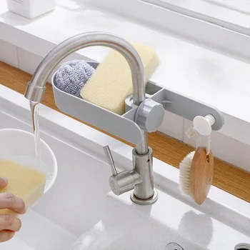 Kitchen Accessiores Basin Faucet Sponge Soap Cloth Rack Organizer Holder Shelf Multifunctional Storage High Quality Rack
Kitchen Accessiores Basin Faucet Sponge Soap Cloth Rack Organizer Holder Shelf Multifunctional Storage High Quality Rack