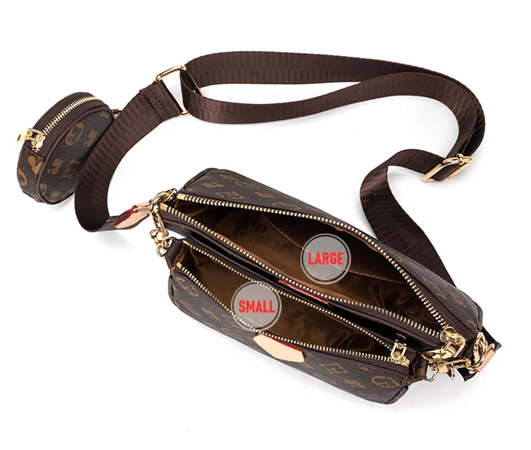 famous brand mahjong bag crossbody shoulder bag 3 in 1 luxury handbag PU leather tote bags fashion baguette bag for women 2020 famous brand mahjong bag crossbody shoulder bag 3 in 1 luxury handbag PU leather tote bags fashion baguette bag for women 2020
