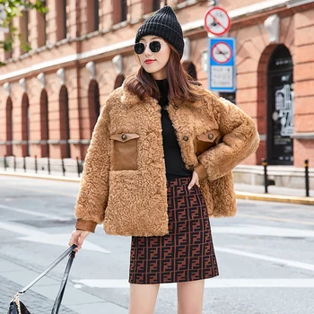 Natural Fur Coat Female Winter Jacket Women Clothes 2020 Vintage Double Faced Jackets 100% Real Fur Coats Warm Tops Hiver 20521
Natural Fur Coat Female Winter Jacket Women Clothes 2020 Vintage Double Faced Jackets 100% Real Fur Coats Warm Tops Hiver 20521
