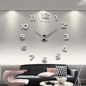 Modern Super Large Size Metal Analog Indoor Wall Clock Living Room Cafe Decor New
Modern Super Large Size Metal Analog Indoor Wall Clock Living Room Cafe Decor New