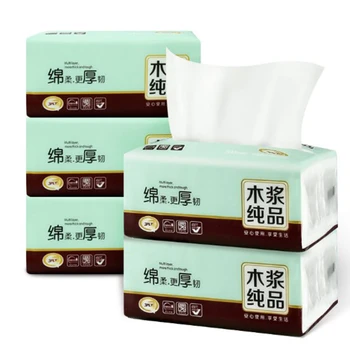8 Packs/Lot Native Wood Pulp no Fragrance Log Pumping Paper of Pumping Paper Towels Baby Paper Towels Household 300 sheets/Pack
8 Packs/Lot Native Wood Pulp no Fragrance Log Pumping Paper of Pumping Paper Towels Baby Paper Towels Household 300 sheets/Pack