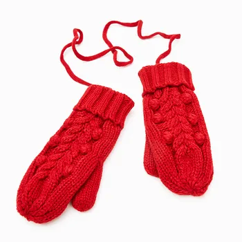 Fashion Lady Twist Double Thick Fashion Hanging Neck Wool Gloves Cute Mittens Knitted Gloves
Fashion Lady Twist Double Thick Fashion Hanging Neck Wool Gloves Cute Mittens Knitted Gloves