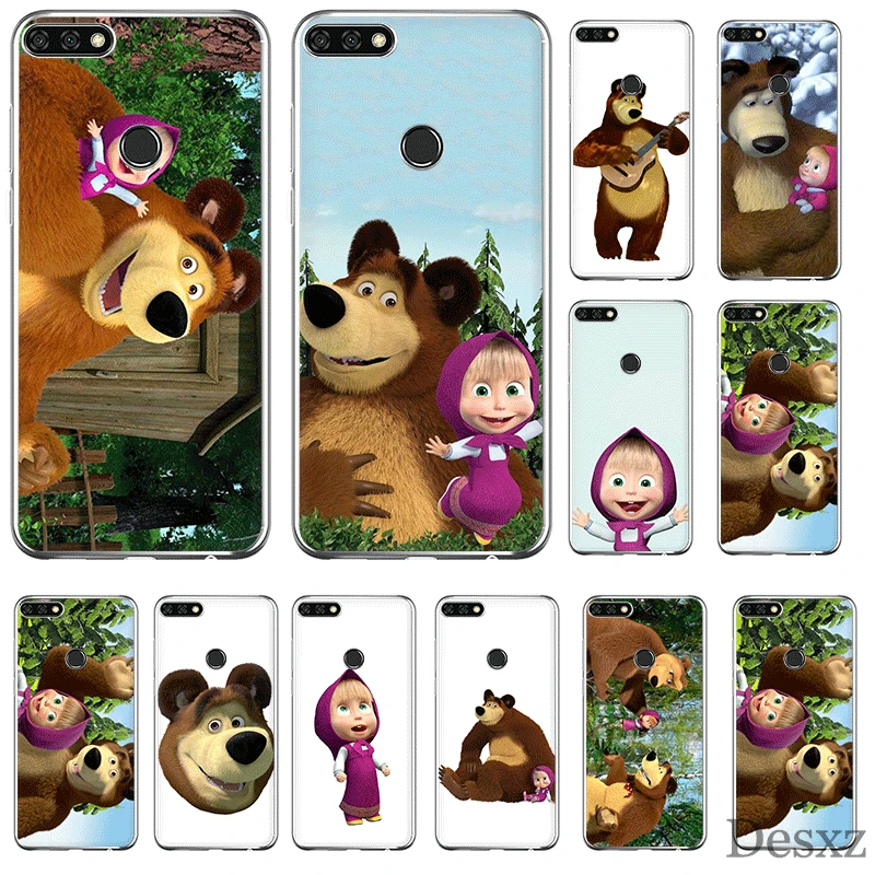 Mobile Phone Case for Huawei Honor View 20 Note 10 7A 7C 7X 6A 8 8X 8C 9 9X Lite Cover Masha and Bear
Mobile Phone Case for Huawei Honor View 20 Note 10 7A 7C 7X 6A 8 8X 8C 9 9X Lite Cover Masha and Bear