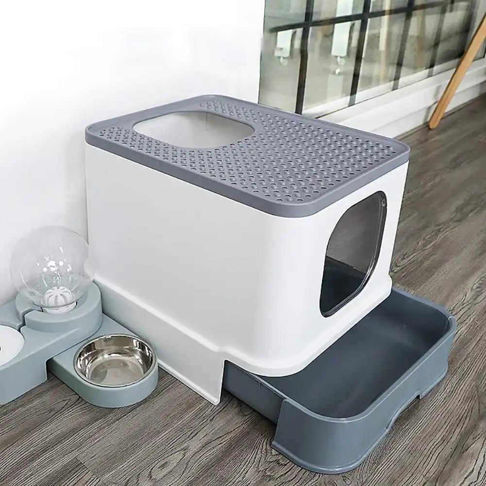 large top entry litter box