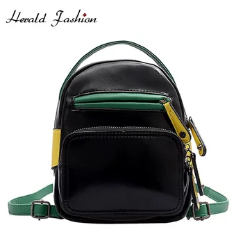 Herald Fashion Soft Leather Women Backpack School Book Bag for Teenage Girls Small Female Panelled Travel Shoulder Bag Mochila
Herald Fashion Soft Leather Women Backpack School Book Bag for Teenage Girls Small Female Panelled Travel Shoulder Bag Mochila